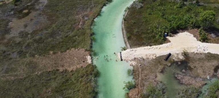 Por “error humano” Sedena rellena estero del Chac
