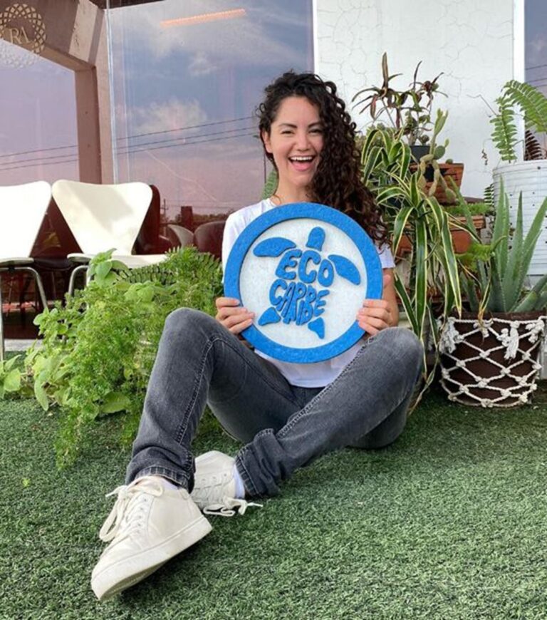 Influencer Jossy Zamora promueve cuidar el Caribe Mexicano