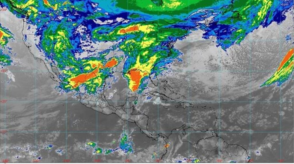 Pronostican lluvias muy fuertes por frente frío 29