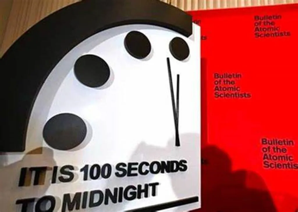 Reloj del Juicio Final revela desaparición de la humanidad