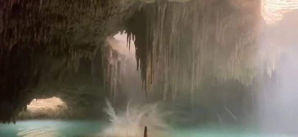 Denuncian que obras de construcción del Tren Maya derrumban cuevas de cenotes