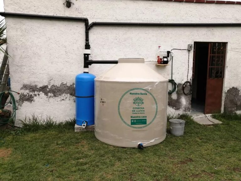 Ante escasez de agua Sedema impulsa programa Cosecha de Lluvia en la Cdmx