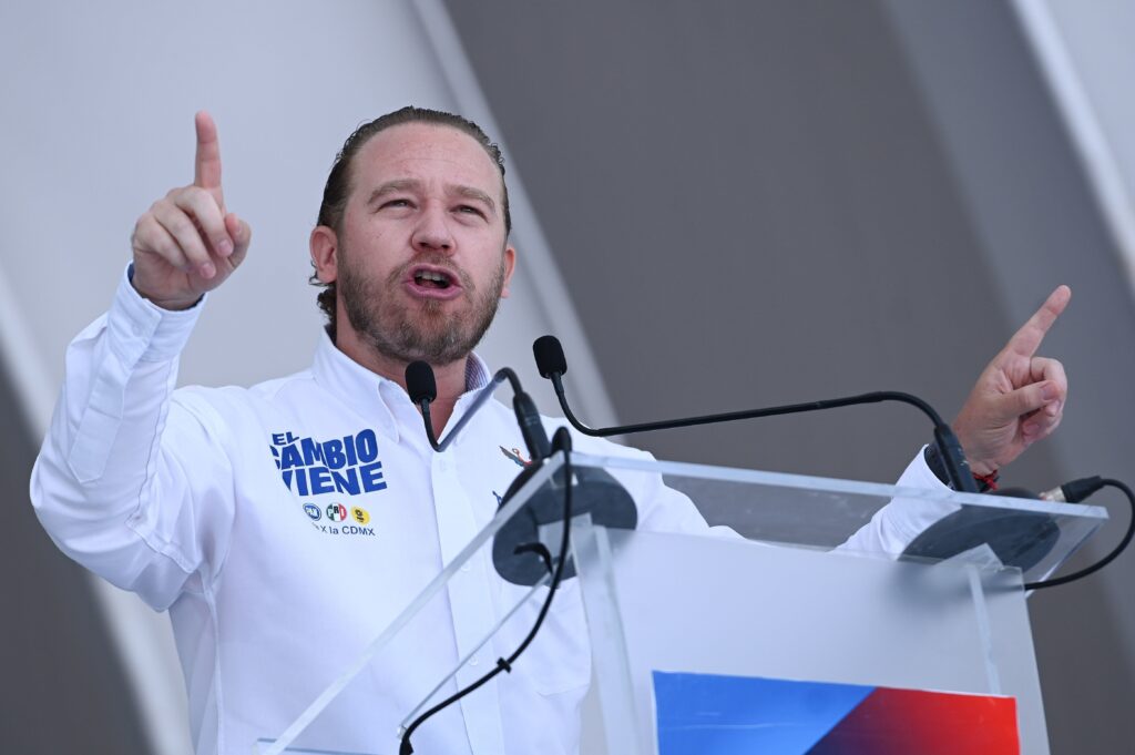 Candidato a Jefe de Gobierno de la CDMX Santiago Taboada