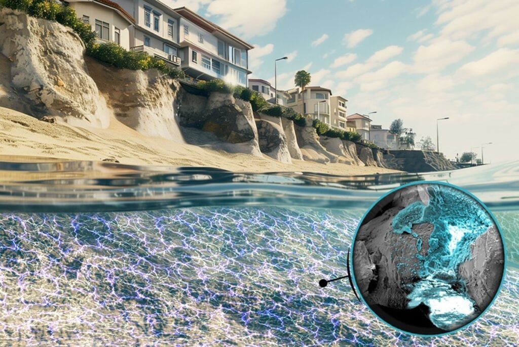 Combatir la erosión costera con electricidad