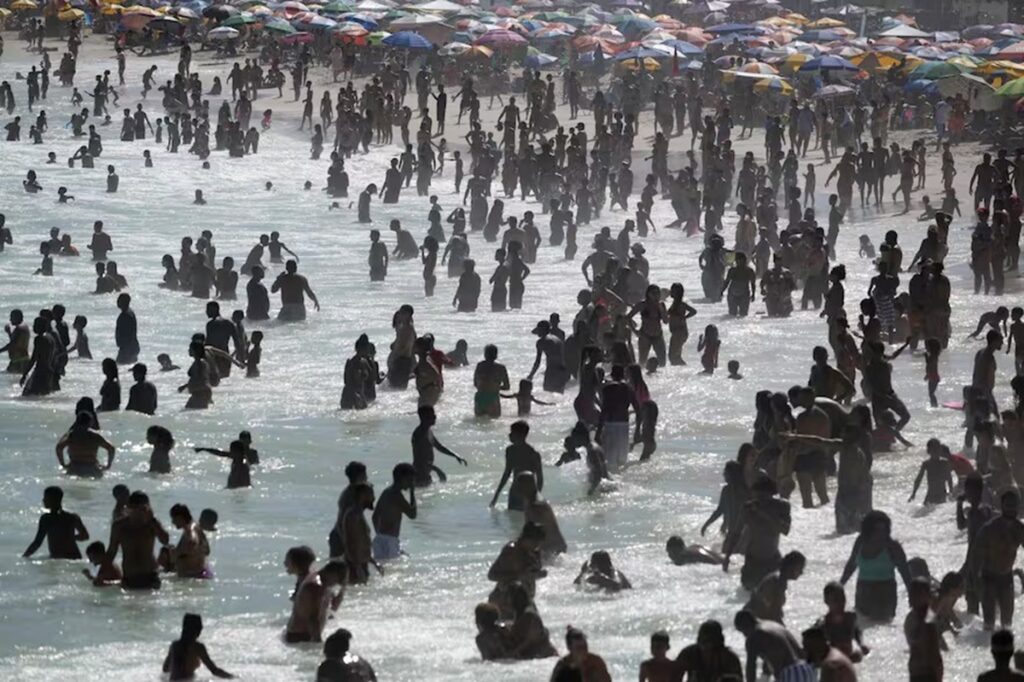 Río de Janeiro podría alcanzar los 42 grados de temperatura