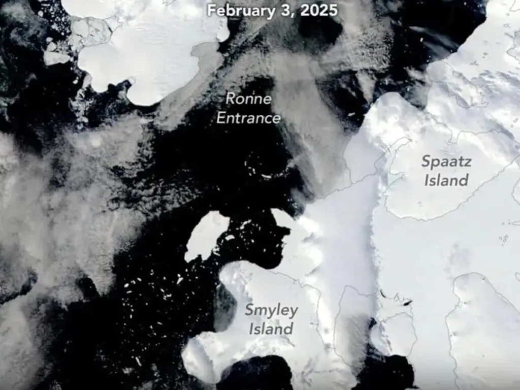 Nuevo iceberg del tamaño de Chicago se desprende en la Antártida
