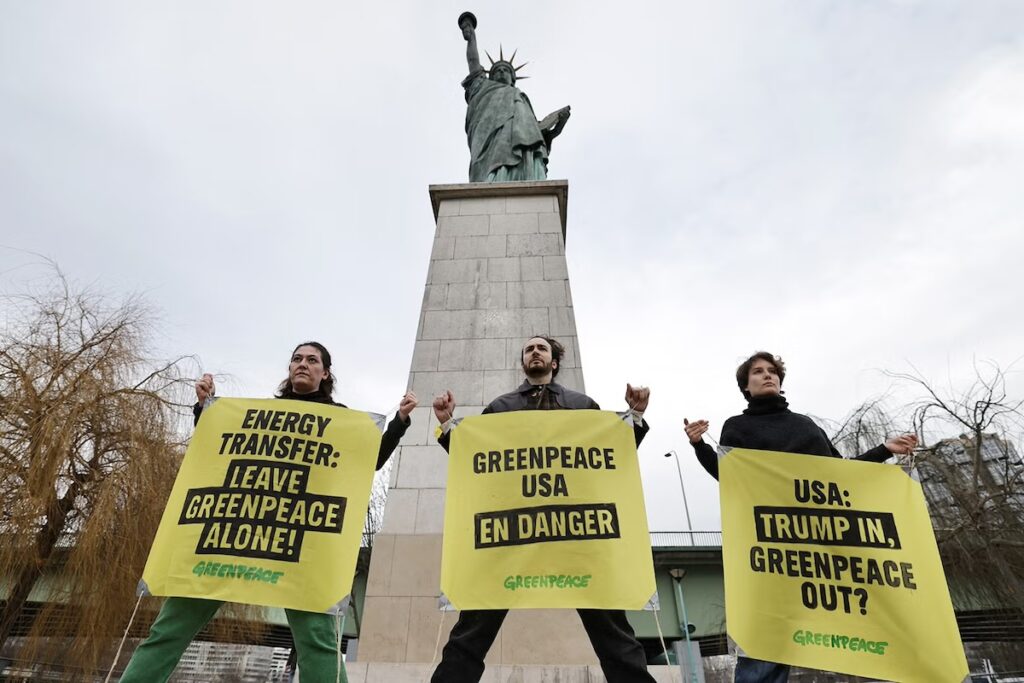El juicio y la lucha por Greenpeace