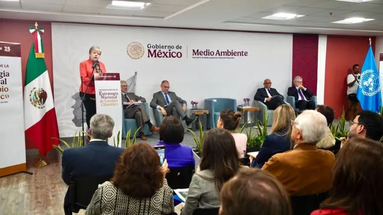 México busca reducir al menos 140 millones de toneladas de carbono