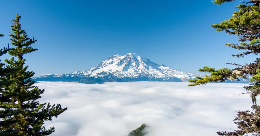 Monte Rainier pierde altura por cambio climático