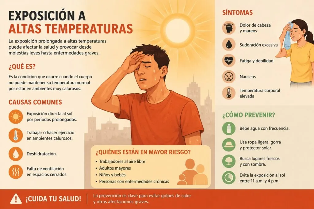 Altas temperaturas, principal amenaza meteorológica en el mundo