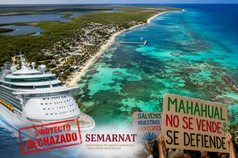 Semarnat frena megaproyecto turístico de Royal Caribbean en Mahahual