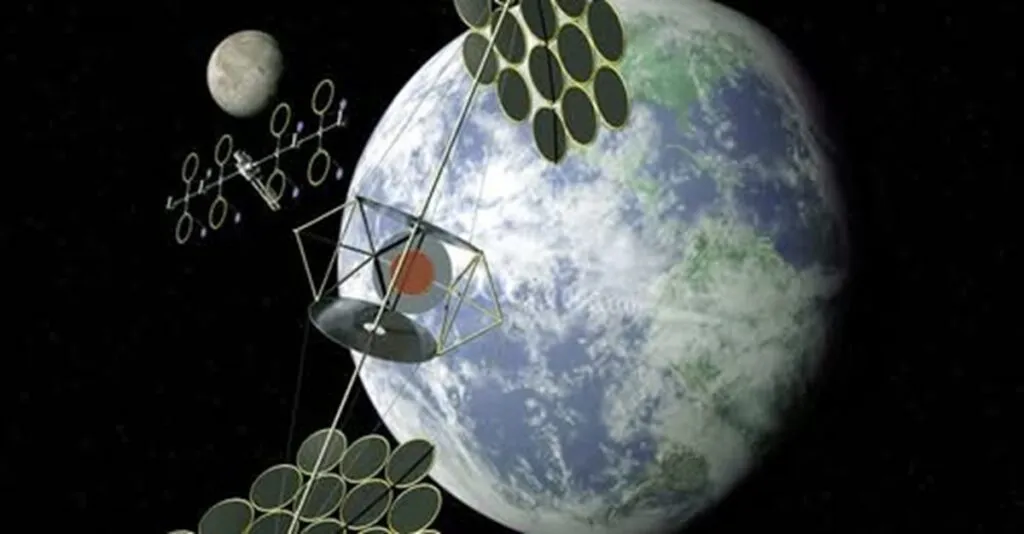 China: planta solar espacial busca transmitir energía a gran distancia