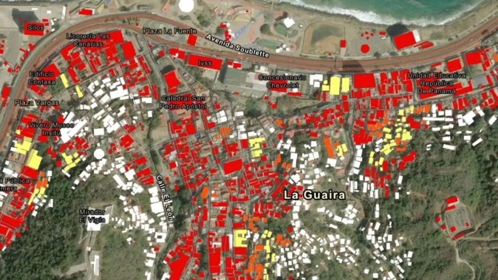 NASA estima cerca de 59 mil edificios dañados por terremotos en Venezuela