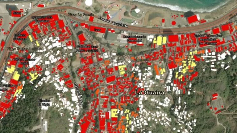 NASA estima cerca de 59 mil edificios dañados por terremotos en Venezuela