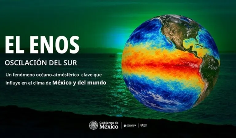 Se establece fenómeno de El Niño en el océano Pacífico ecuatorial