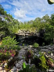 Cenote resguarda restos de una posible mujer antigua