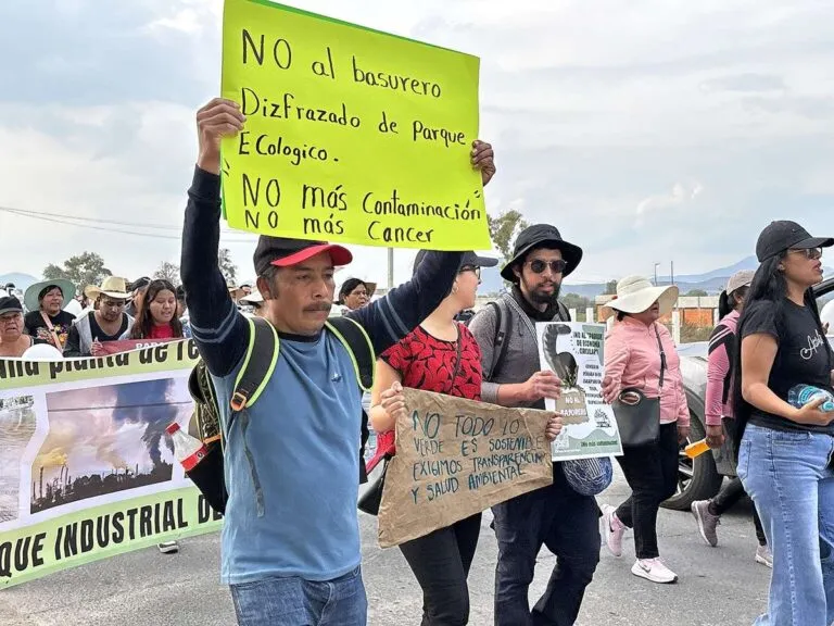 La comunidad de San José Chiapa, en Puebla, no es territorio de sacrificio