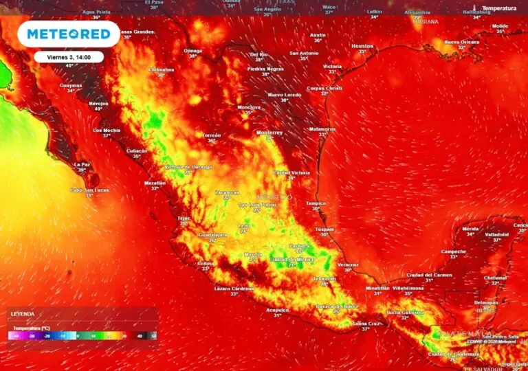 Se desplazará calor con Monzón Mexicano y dos ondas tropicales