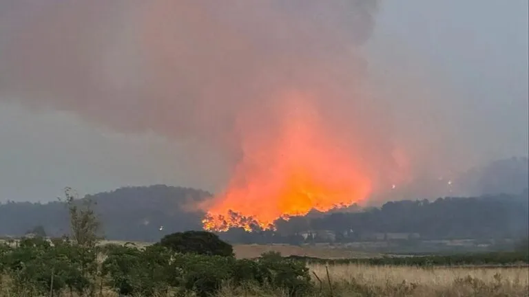 Incendios forestales disparan contaminación del aire en España