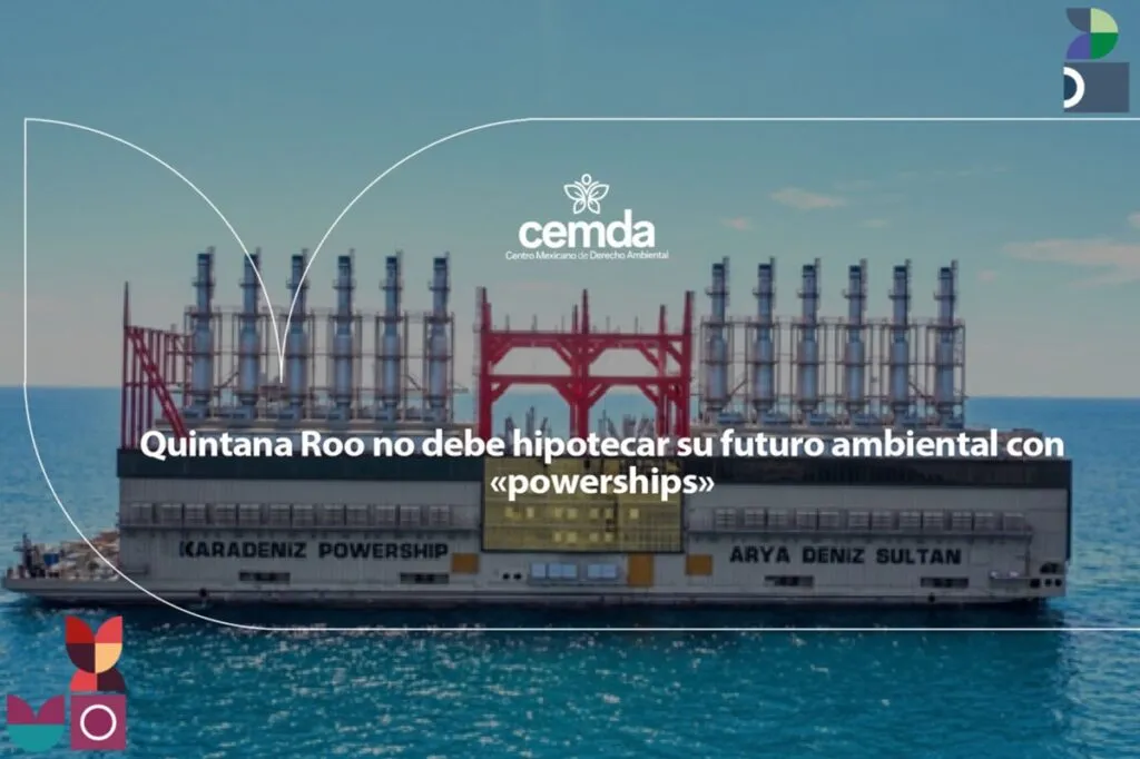 Quintana Roo no debe hipotecar su futuro ambiental con «powerships»