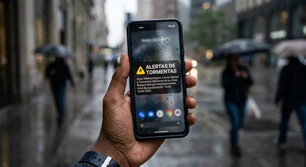 Celulares recibirán alertas de tormentas en México