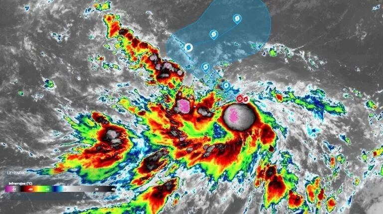 Se forma la tormenta Odalys en mar abierto