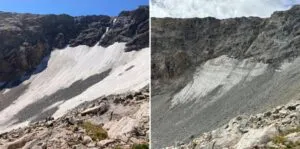 Glaciares de Colorado, en vías de desaparecer por falta de nieve y calor extremo: estudio
